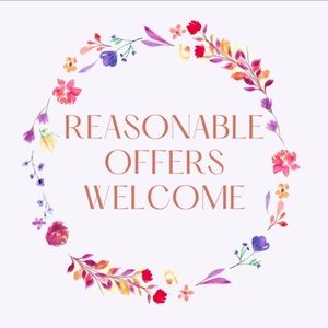 Reasonable Offers Welcomed